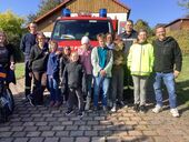 Besuch der Mittel-Oberstufe 1 bei der freiwilligen Feuerwehr Eversen