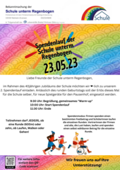 2. Spendenlauf der Schule unterm Regenbogen