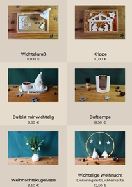 Gegenstände gegossen